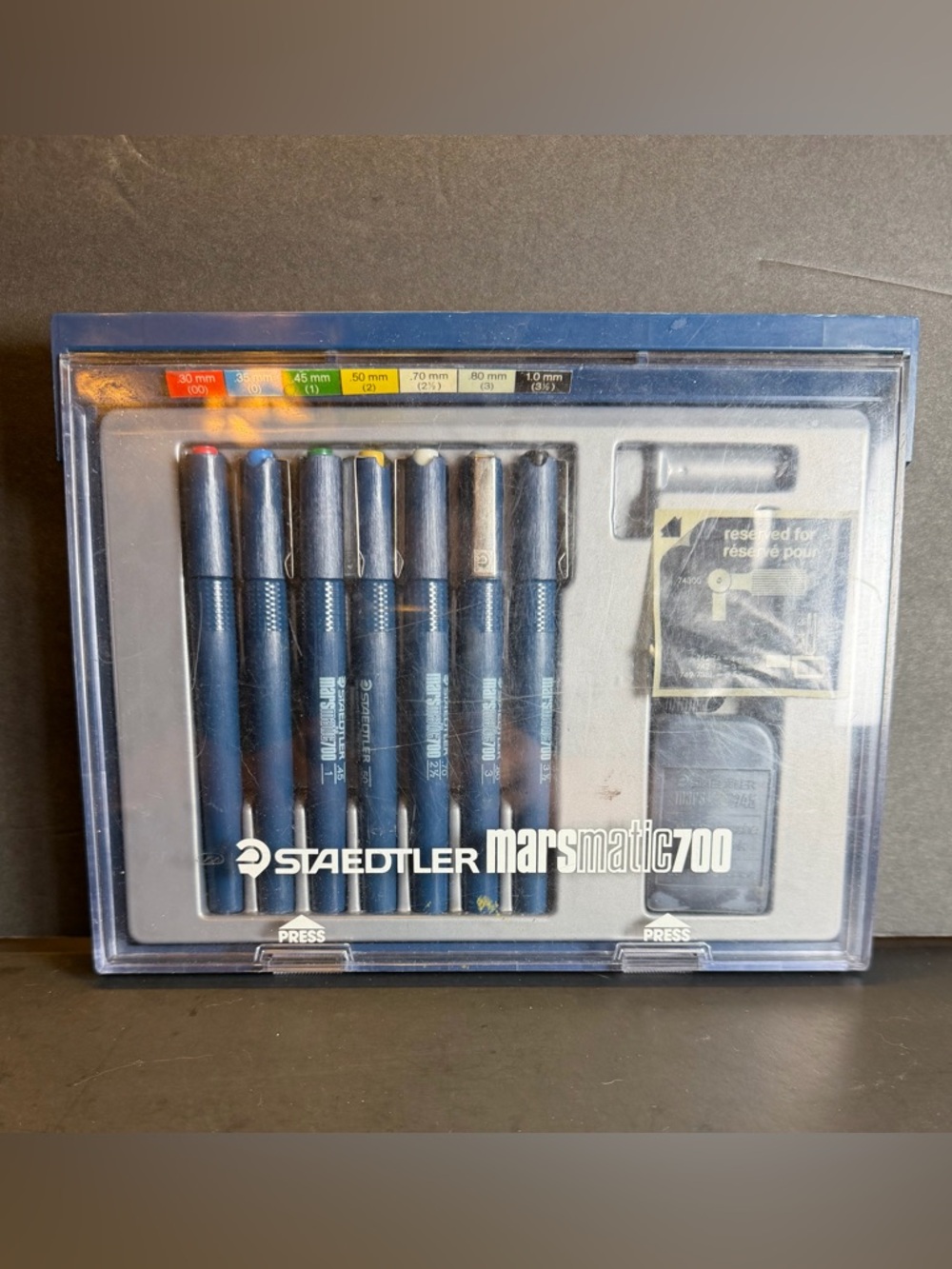 Staedtler Marsmatic 700 Refillable Pen Set with Ink